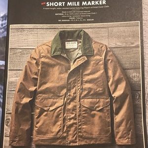 Filson Short Mile Marker Jacket